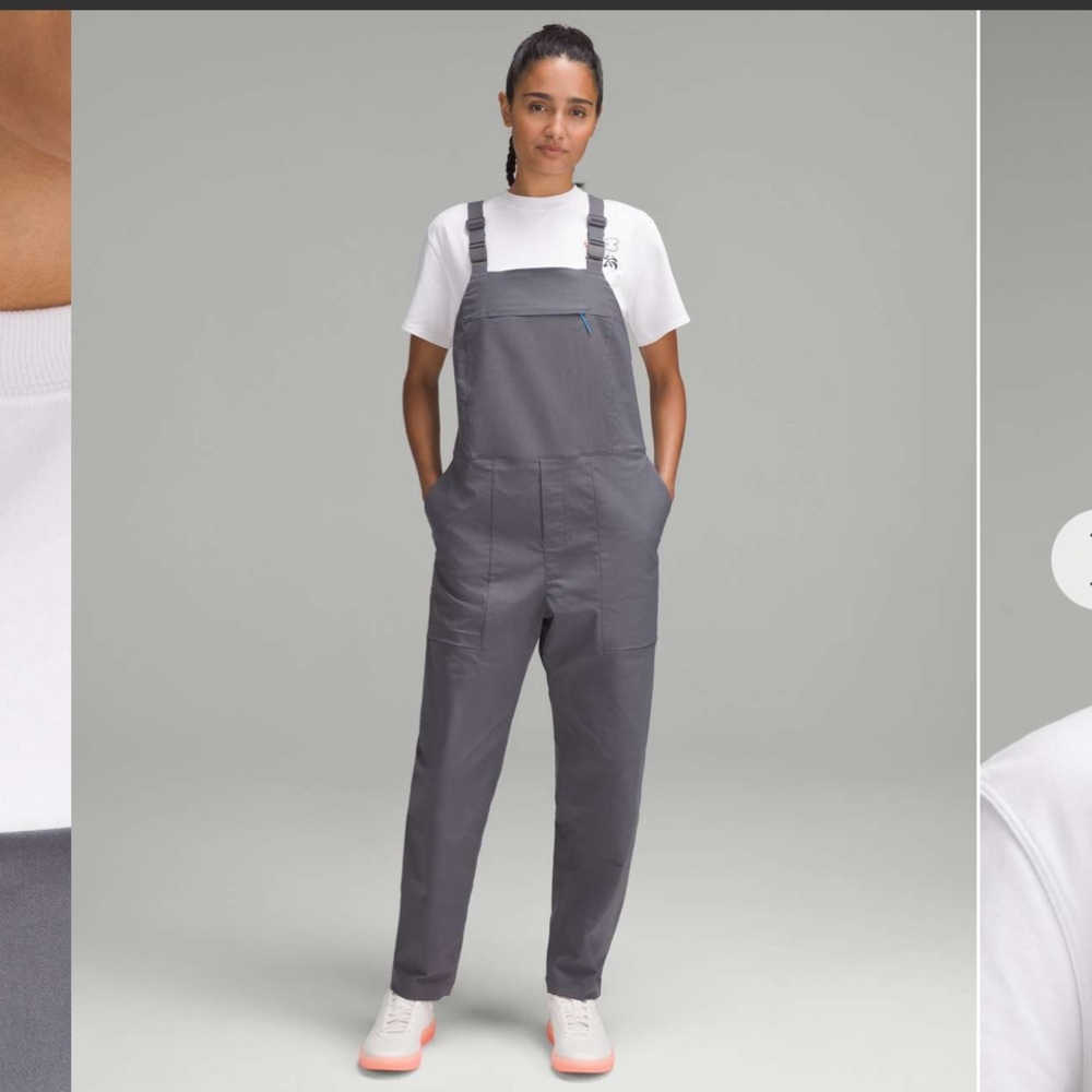 NWT Lululemon Womens Woven Overalls *Pride
Traverse Grey